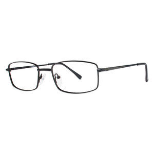 Fundamentals F208 Eyeglasses Black 55mm